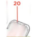 Pega Aro Inferior Aspirador Polti  M0S10795