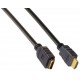 Cabo HDMI MACHO - HDMI FEMEA 3M