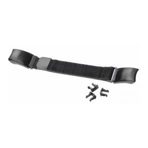 Bracelete Aço Inoxidavel Preto compatível c/ Huawei Honor Band 4 / Honor Band 5