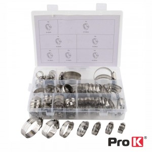 Kit braçadeiras metalicas ajustes