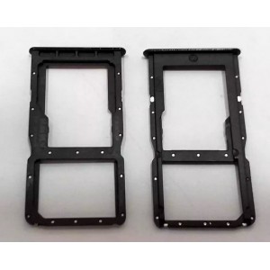 SIM Tray (Preto) + Micro SD compatível c/ Huawei P30 Lite / Nova 4E