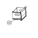 Gaveta Inferior do Congelador Hisense K2027665