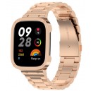 Bracelete (Rose Gold) compatível c/ Xiaomi Redmi Watch 3 / Mi Watch Lite 3