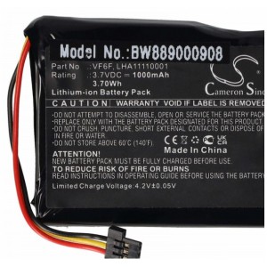 Bateria Compatível c/ VF6F TomTom