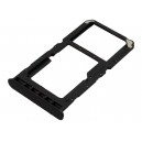 Sim Tray Dual SIM / microSD Preto Compatível c/ Oppo A96