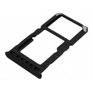 Sim Tray Dual SIM / microSD Preto Compatível c/ Oppo A96
