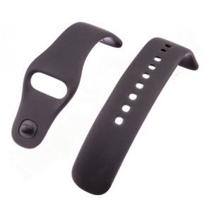 Bracelete Silicone Preto Compatível c/ Xiaomi Redmi Watch 3