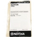 10 Unidades Saco Aspirador Nilfisk 107413077