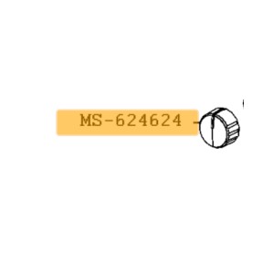 BOTÃO frontal MS-624624