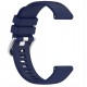 Bracelete Silicone Azul Escura Compatível c/ Garmin vivoactive 5 / Active 5 20mm