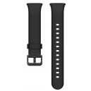 Bracelete Silicone Preta Compatível c/ Xiaomi Band 7 Pro