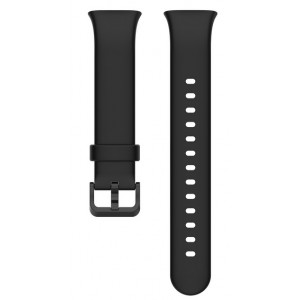 Bracelete Silicone Preta Compatível c/ Xiaomi Band 7 Pro