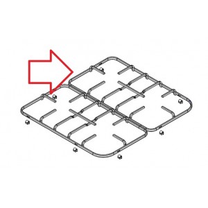 GRELHA 60X60 FORNO LADO DIREITO (HORIZONTAL) + SILICONE