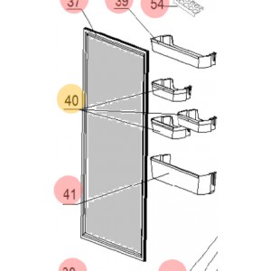 Junta porta do frigorífico TEKA NFL 320 BLANCO