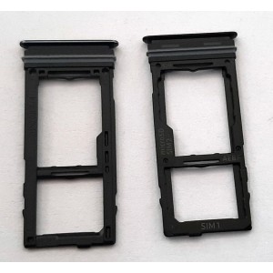Suporte Cartão SIM Preto Compatível c/ Samsung Galaxy A52S 5G 