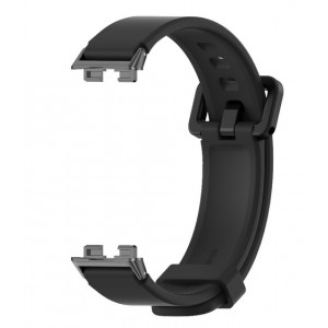 Bracelete (Preta) Silicone Compat&iacute;vel c/ Huawei Band 8