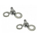 Kit 2 Parafusos Para Pneu Traseiro Xiaomi Scooter M365 / Essential / 1S/ Pro / Pro 2