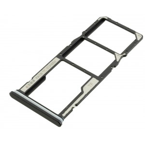 Dual SIM Tray + MicroSD Preto Compatível c/ Xiaomi Redmi A3 
