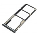 SIM Tray DualSIM +  MicroSD Onyx Grey Compatível c/ Xiaomi Redmi Note 12 5G
