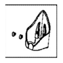 Suporte escova de vapor DESFRISADOR CUBE