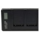 Carregador de 2 Baterias (Micro USB / Type C)