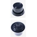 BOTÃO PRETO acendedor das bocas BEKO