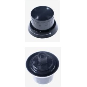 BOTÃO PRETO acendedor das bocas BEKO