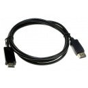 CABO DISPLAYPORT MACHO / HDMI MACHO 2M