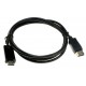 CABO DISPLAYPORT MACHO / HDMI MACHO 2M