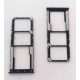Suporte Cartão SIM Preto Compatível c/ Xiaomi Redmi 12C