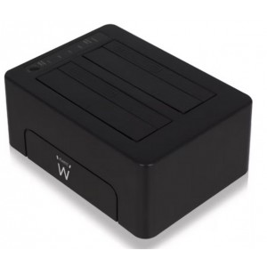 Dock HDD Ewent para Dual SSD/HDD 3.5" ou 2.5" SATA USB3.1 Gen 1