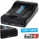 Adaptador SCART P/ HDMI/Mhl 720p/1080p C/Alimentador