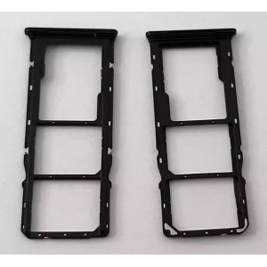Suporte Cartão SIM Preto Compatível c/ Samsung Galaxy A04 2022 SM-A045