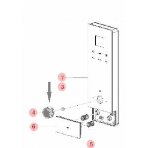 Botão regulador TEKA FORNO/microondas mws 20 bis