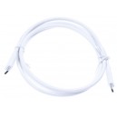 CABO USB 3.1 C MACHO A USB 3.1 C MACHO, 1,2M BRANCO