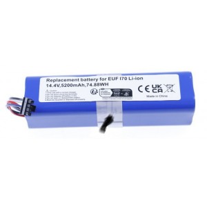 Bateria INR18650M26-4S2P Compatível c/ Eufy RoboVac L70 Hybrid 5200mAh