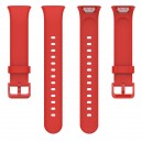 Bracelete Silicone Vermelha Compatível c/ Xiaomi Band 7 Pro