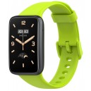 Bracelete Silicone Verde Limão Compatível c/ Xiaomi Band 7 Pro