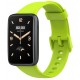 Bracelete Silicone Verde Limão Compatível c/ Xiaomi Band 7 Pro