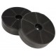 KIT FILTROS DE CARVÃO 4,2cm x 17cm