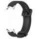 Bracelete Silicone Preta Compatível c/ Xiaomi Band 8