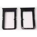 Sim Tray (Dual SIM) Preto Compatível c/ Oppo Find X2 Lite