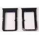 Sim Tray (Dual SIM) Preto Compatível c/ Oppo Find X2 Lite
