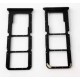 Sim Tray (Dual SIM) Preto Compatível c/ Oppo A38 4g / Oppo A18 4G