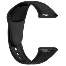 Bracelete Silicone Preta Compatível c/ Xiaomi Redmi Watch 3
