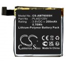 Bateria compatível 3,8V 200mAh