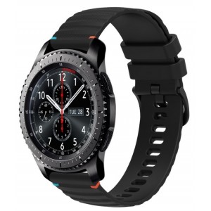 Bracelete Compatível Samsung Galaxy Gear S3 Preto