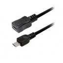CABO MICRO-USB Femea - MICRO-USB Macho