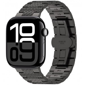 Bracelete Compatível Apple Watch Series 10 42mm Preto 
