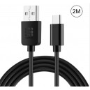 Cabo 2m USB-C / Type-C to USB 2.0